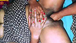 Desi Indian Bhabhi Anal Fingering - Step Uncle Hardcore Doggy Style with Tight Pussy Creampie - Hindi Viral XXX