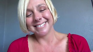 Stepmom Blows Thick Cock Of Her Son