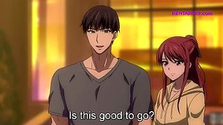Hentai Pool Sex After BBQ - Sweaty Anime Teen Fucks Wet Pussy Outdoor