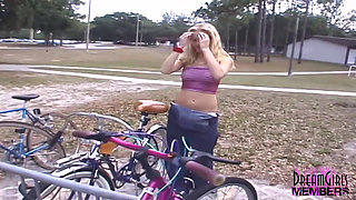 Super Risky Flashing on a Local College Campus