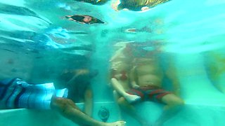 Bailey Brooke's Blonde Wet Passion in a Forbidden Poolside Rush