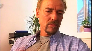 Hot Sexy Busty MILF Secretary Fucked and Cummed in Mouth by Monster Cock Vintage