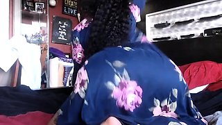 Chubby Brunette Big Boobs Dildo Masturbation