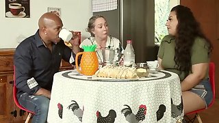 Husband Cuckold, MILF Slut & Horny Maid Fuck Everyone - Blowjob, Big Ass, Interracial Fetish with Emme White, Alessandra Maia, Agatha Ludovino, Capoeira