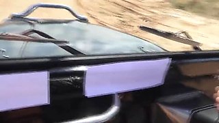 Amateur Pinay Angel The Dreamgirl Stuck in Car - Leather Fetish Outdoor Sex & Heels