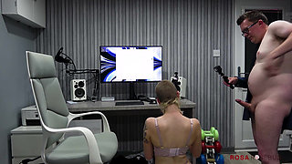 Office Slut #2 - Sucking the Bosses Cock