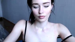 Hottest brunette solo webcam masturbation 2