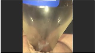 Tiny Pussy Stretched And Ruined From Fucking Glass Bottle (with Pov)