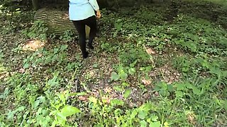 Bouncy Tits Action Training for World Record Vagina Slapping - Hard Outdoor Public Sex & Humiliation Part 4