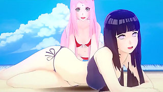 Fucking Hinata and Sakura Get Jealous Step  Naruto Hentai Movie  Full Movie on Sheer or Ptrn Fantasyking3