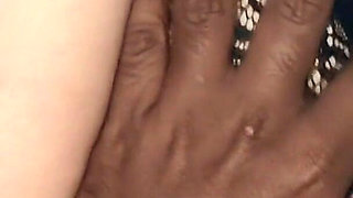 Indian Sexy Wife Wearing Black Bra and Cum in Mouth