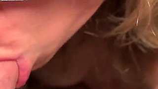 Swallowing a Yummy Load.