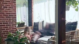 Busty blond cuckold white milf was fucking that bbc like
