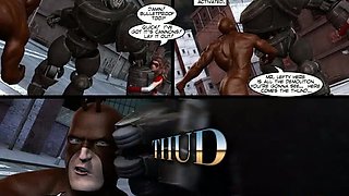 3 DIMENSIONAL Comic: The Cockroach. Sequence four