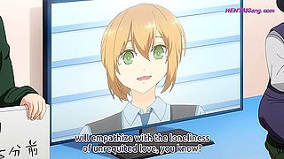 Ren’s big boobs break free in a dark storage room hook-up • HENTAI UNCENSORED