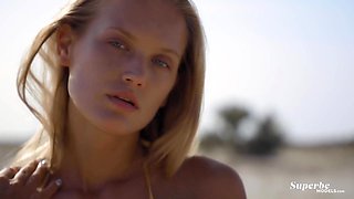 Dasha's Wild Heat Ignites in Steamy Public Blonde Passion