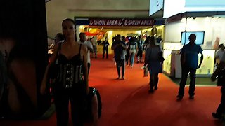 Hot brunette amateur MILF rides hubbys cock