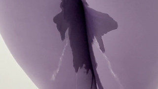 Pissing My Self in Purple Leggings