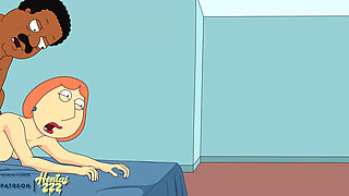 Family Guy Porn Cleveland Fucks Hard Lois Doggystyle