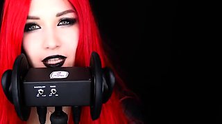 ASMR KittyKlaw lewd Demon Ear Licking Patreon Video