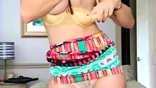 VickyAtHome Men In Uniform Strip Tease VERTICAL