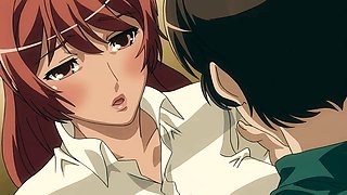 Hairy pussy, anime hentai, big boobs