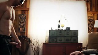 Gorgeous brunette babe fucked hardcore in the bathroom