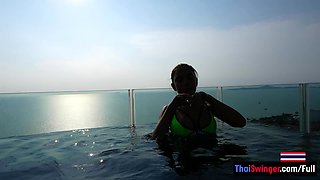 Bum sex intrusion for my good-sized booty Thai GIRLFRIEND