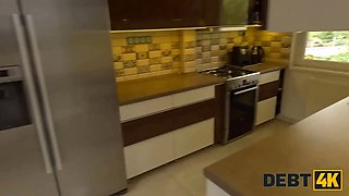 Debt4k. she didn't hope to have so much fun with a collector