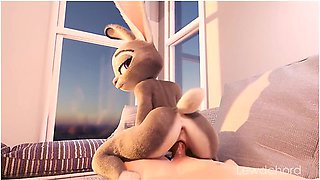 Judy Hopps Riding Your Cock With Car Toon