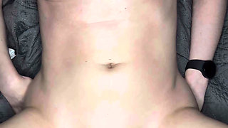 Best Friend's Wife Ripped My Condom Off For A CREAMPIE