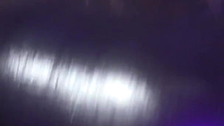 Bimbo in Tight Silver Dress Teases and Fucks