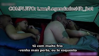 Camping with Hot Stepdaughters Ignites Wild Blonde Passion