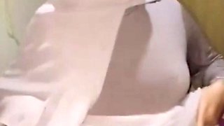 Istri Hijaber Binal Hyper Tembak Dalam