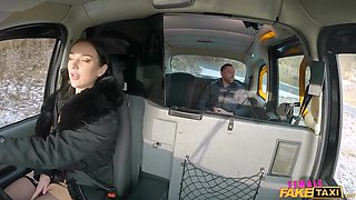 Lady Gang The Prison Release - busty brunette in stockings Lady gang fucked in car