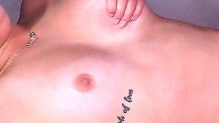 Teen Babysitter Ginger Grey Cums to Get a Creampie
