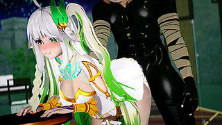 Genshin Impact - Dendro Archon Rukkhadevata X Hilichurl Sex - 3D Hentai Animations