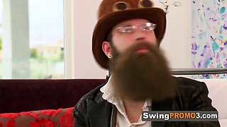 Roleplay And Costumes With Swingers Make Everything Sexier Than Hell At The Crimson Bedroom In A Hefty Hook-up.