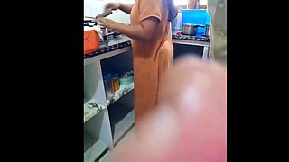 Indian Aunty Sex With Cooking Time