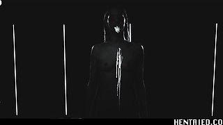 Real Life Manga porn - Anime Desire SciFi Solo Dame Railing Fake penis Ahegao Gooning Internal cumshot
