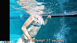 Breath Hold Training in Pool