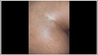 Super Wet Crem Anl Gape .. Squirt With Big Black Cock