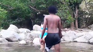 My Stepsister In The River Very Horny Ended Up Taking Her Home Because We Were Alone And I Ended Up Fucking