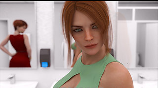 Fucking redhead teen in public toilet(Become a rockstar PART_11)