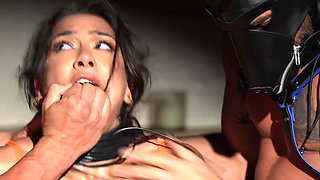 Rough gangbang for sweet bitch Lena Coxx