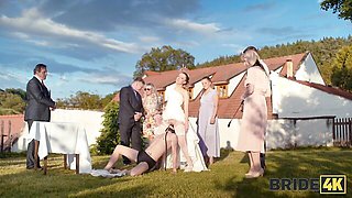 Bride 4K featuring siren's masked sex