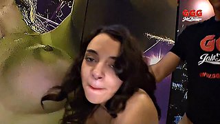 Khadisha Latina Wrecked in Cumshot Frenzy: Skinny German Teen Lou Nesbit Deepthro