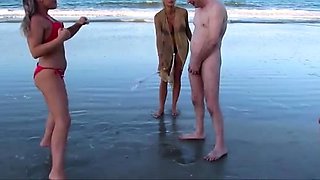 MISS WHITNEY MORGAN - Beach Beauties Brutal Ballbusting On