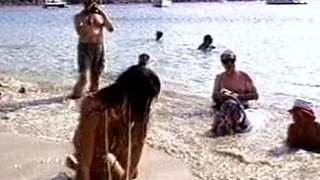 Stunning group sex babes getting cumshot