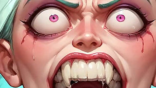 White Hair Chaos: Mind-breaking Hair-pull Orgasm!